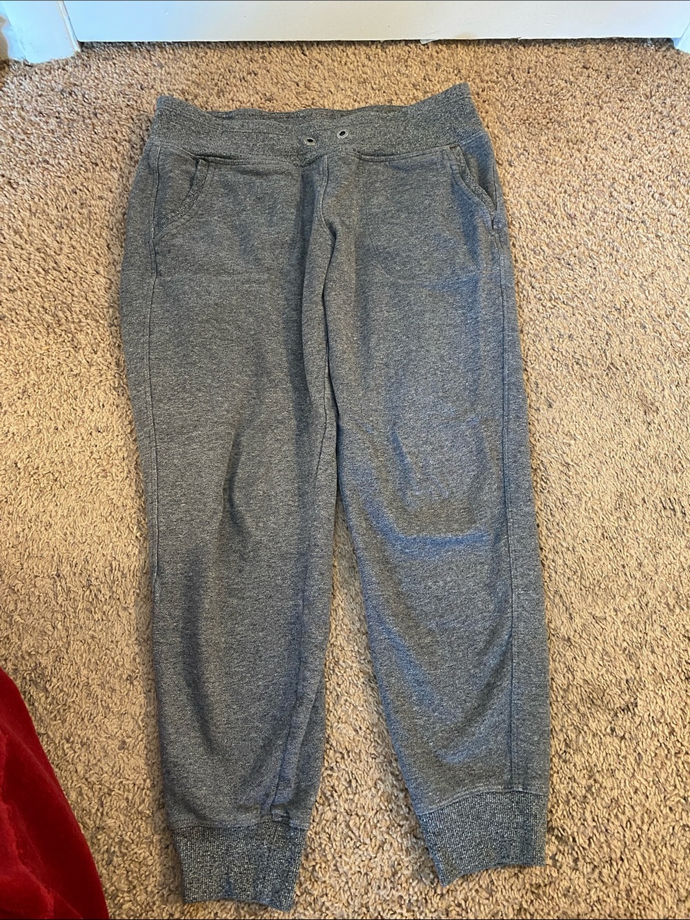 Calvin Klein Performance Heather Gray Jogger Pants